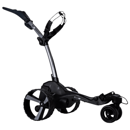 CHARIOT ELECTRIQUE AVEC FREIN MGI - NAVIGATOR GRIS - Golf Passion