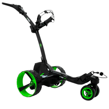 CHARIOT ELECTRIQUE AVEC FREIN MGI - X5 NOIR - Golf Passion