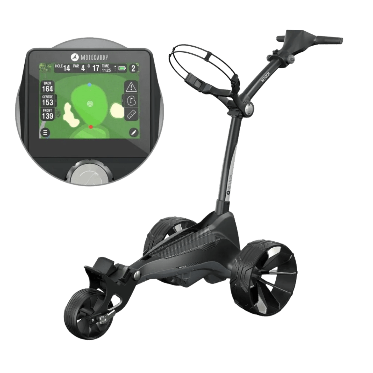 Chariot électrique golf premium | Motocaddy M-TECH GPS 2026