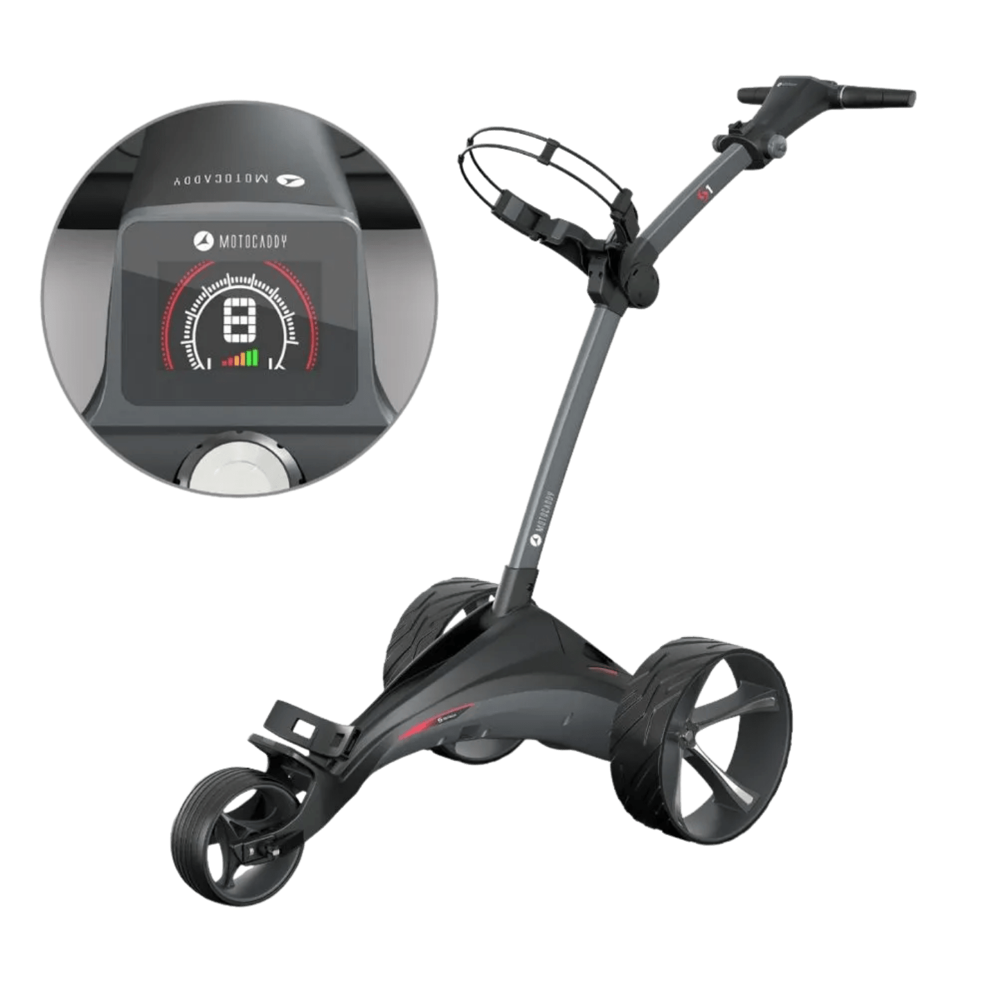 Chariot électrique golf | Motocaddy S1 sans frein