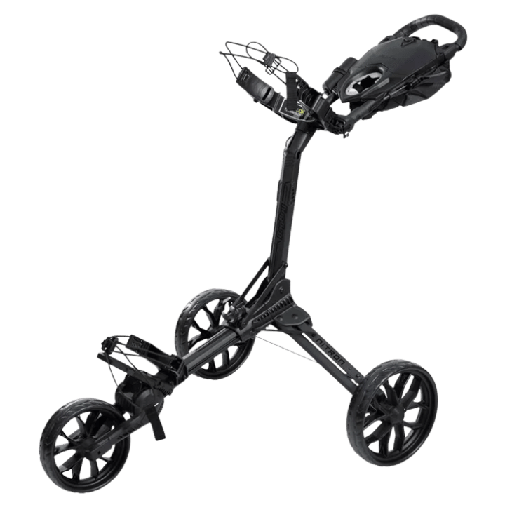 CHARIOT MANUEL 3 ROUES - NITRON BLACK/BLACK - Golf Passion