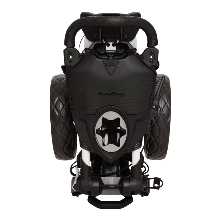 CHARIOT MANUEL 3 ROUES - NITRON SILVER BLACK - Golf Passion