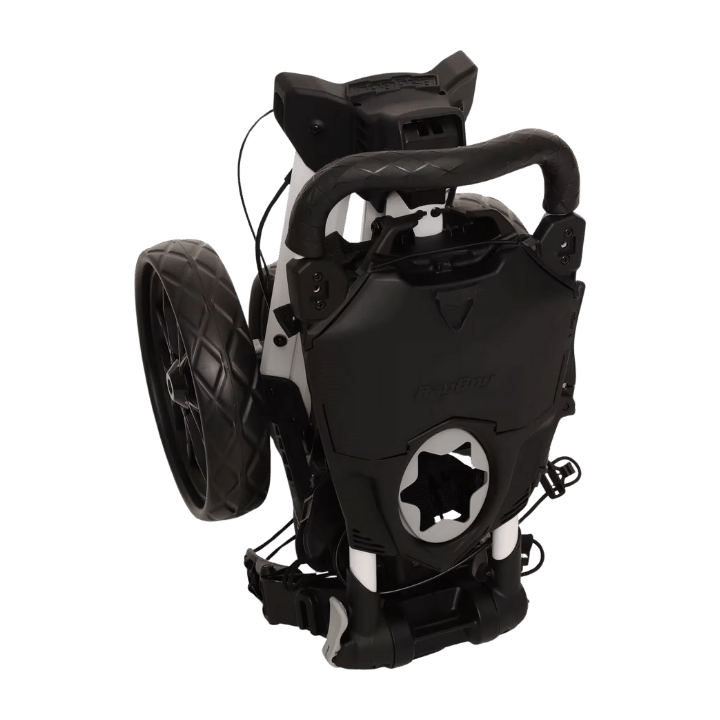 CHARIOT MANUEL 3 ROUES - NITRON SILVER BLACK - Golf Passion