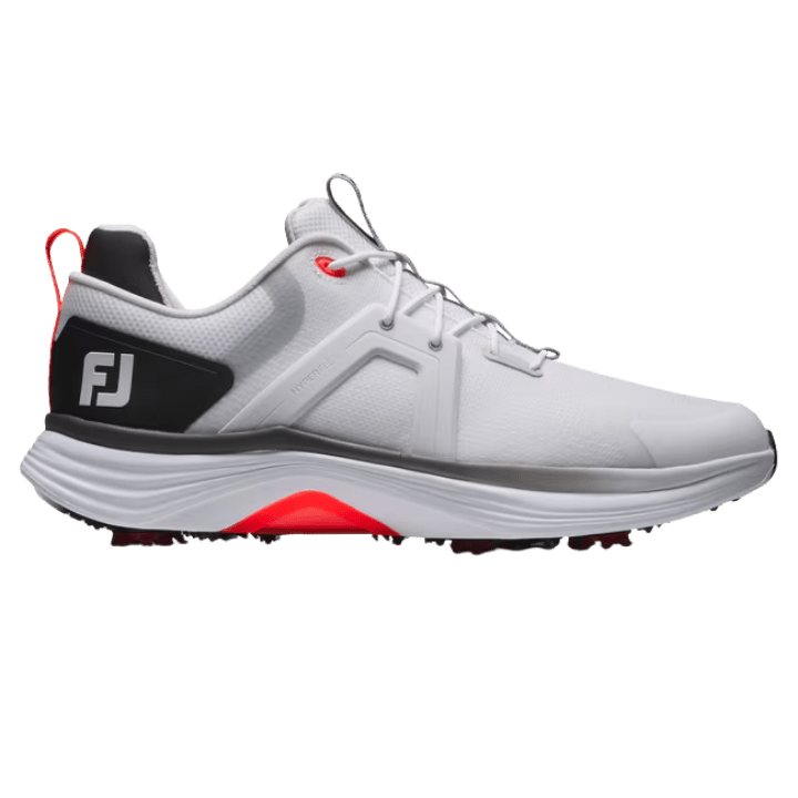 CHAUSSURE AVEC CRAMPON FOOTJOY - HYPERFLEX WHITE/BLACK/RED - Footjoy - Golf Passion