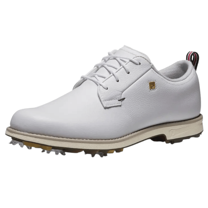 CHAUSSURE AVEC CRAMPON FOOTJOY - PREMIERE SERIES WHITE GOLD NAVY - Footjoy - Golf Passion