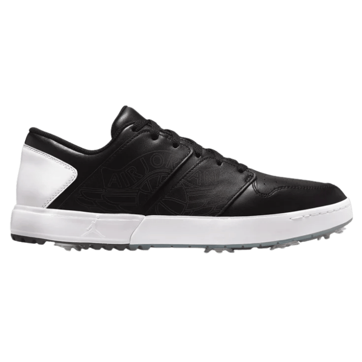 CHAUSSURE AVEC CRAMPON NIKE - JORDAN RETRO ONE G BLACK - Golf Passion
