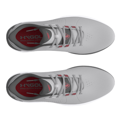 CHAUSSURE AVEC CRAMPONS UNDER ARMOUR - DRIVO PRO HOVR GRIS - Under Armour - Golf Passion