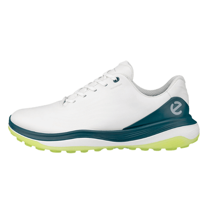 CHAUSSURE SANS CRAMPON ECCO - GOLF LT1 BLANC VERT - Ecco - Golf Passion