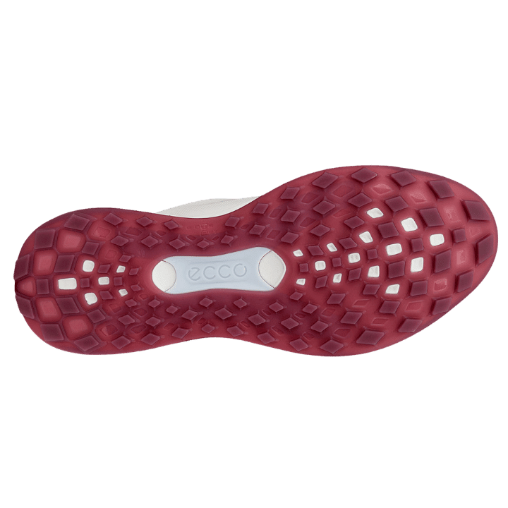 CHAUSSURE SANS CRAMPON ECCO - GOLF LT1 BOA BLANC ROUGE - Ecco - Golf Passion