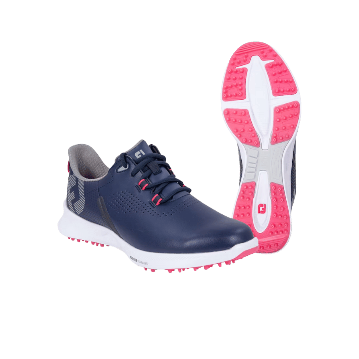 CHAUSSURE SANS CRAMPON FOOTJOY - FUEL NAVY WHITE PINK - Golf Passion