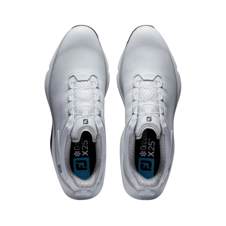 CHAUSSURE SANS CRAMPON FOOTJOY - PRO SLX BOA WHITE WHITE GREY - Golf Passion