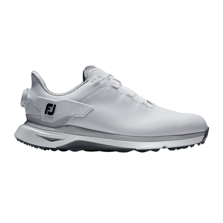 CHAUSSURE SANS CRAMPON FOOTJOY - PRO SLX BOA WHITE WHITE GREY - Golf Passion