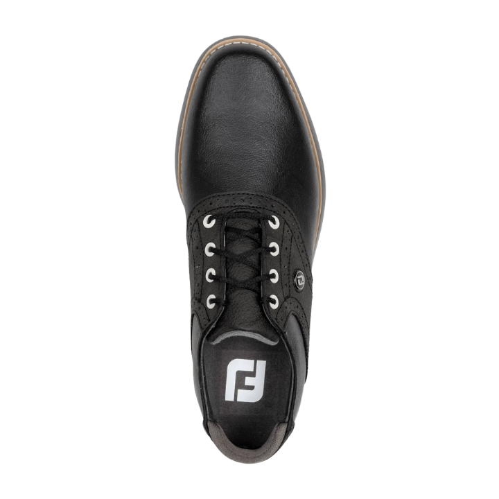 CHAUSSURE SANS CRAMPON FOOTJOY - TRADITIONS BLACK - Golf Passion