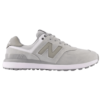 CHAUSSURE SANS CRAMPON NEW BALANCE - 574 GREENS V2 LIGHT GREY - Golf Passion