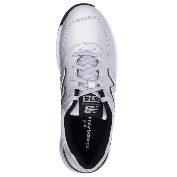 CHAUSSURE SANS CRAMPON NEW BALANCE - 574G SILVER - Golf Passion