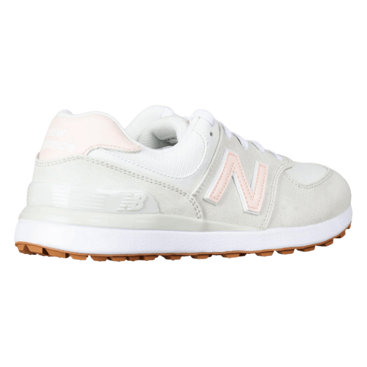 CHAUSSURE SANS CRAMPON NEW BALANCE - 574G WHITE BEIGE - Golf Passion
