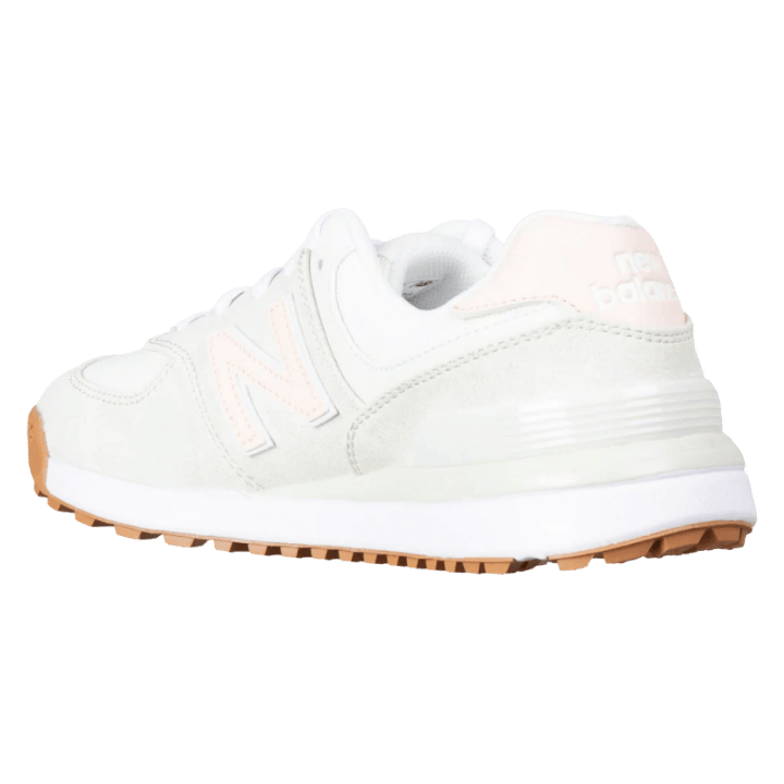 CHAUSSURE SANS CRAMPON NEW BALANCE - 574G WHITE BEIGE - Golf Passion