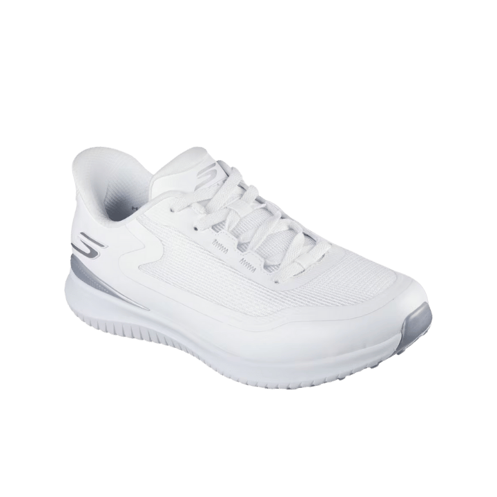 CHAUSSURE SANS CRAMPON SKECHERS - GO GOLF FLIGHT WHITE SILVER - Golf Passion