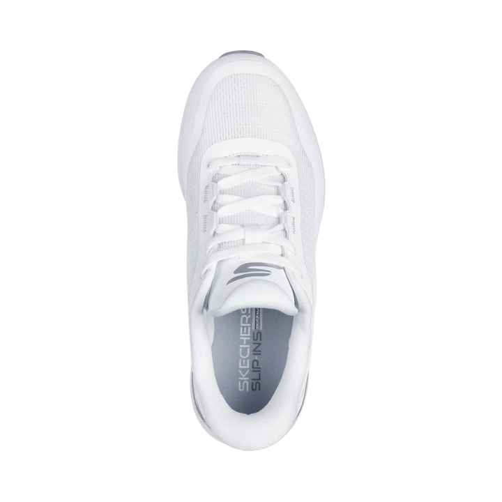 CHAUSSURE SANS CRAMPON SKECHERS - GO GOLF FLIGHT WHITE SILVER - Golf Passion