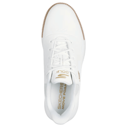 CHAUSSURE SANS CRAMPON SKECHERS - GO GOLF JASMINE 2 WHITE GOLD - Skechers - Golf Passion