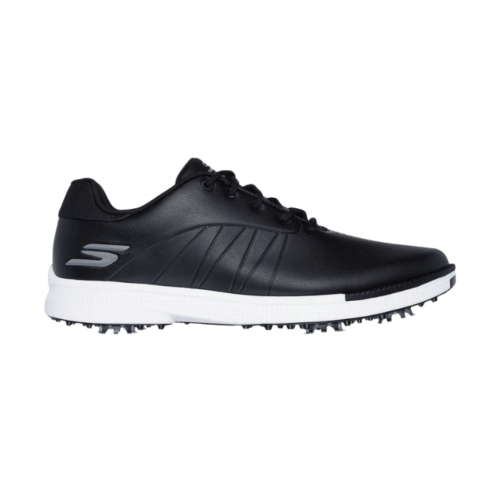 CHAUSSURE SANS CRAMPON SKECHERS - GO GOLF TEMPO BLACK WHITE - Golf Passion