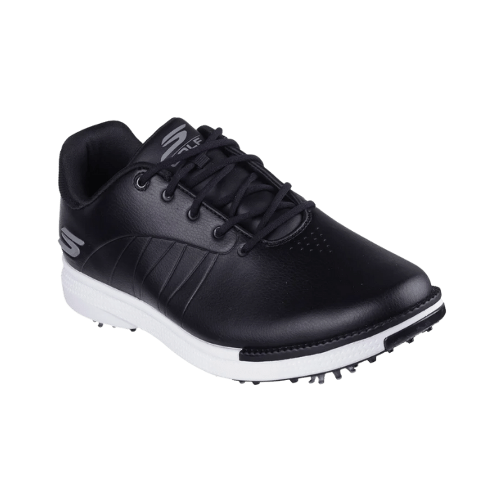 CHAUSSURE SANS CRAMPON SKECHERS - GO GOLF TEMPO BLACK WHITE - Golf Passion