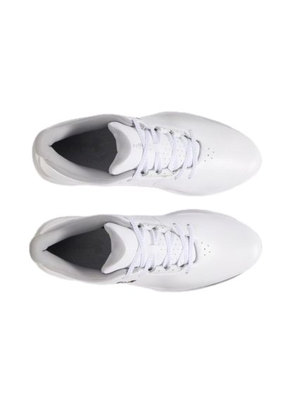 Chaussures de golf à crampons Under Armour Drive Fade - profil intérieur | #color_blanc/argent