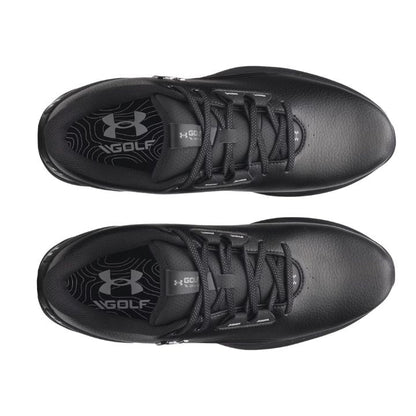 Chaussures de golf sans crampons Under Armour Drive Fade 2 - vue du dessus | #color_noir