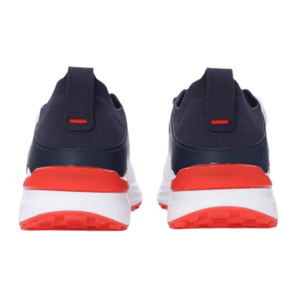 CHAUSSURES SANS CRAMPON PUMA IGNITE JPX DISC BLANC MARINE ROUGE - Puma - Golf Passion