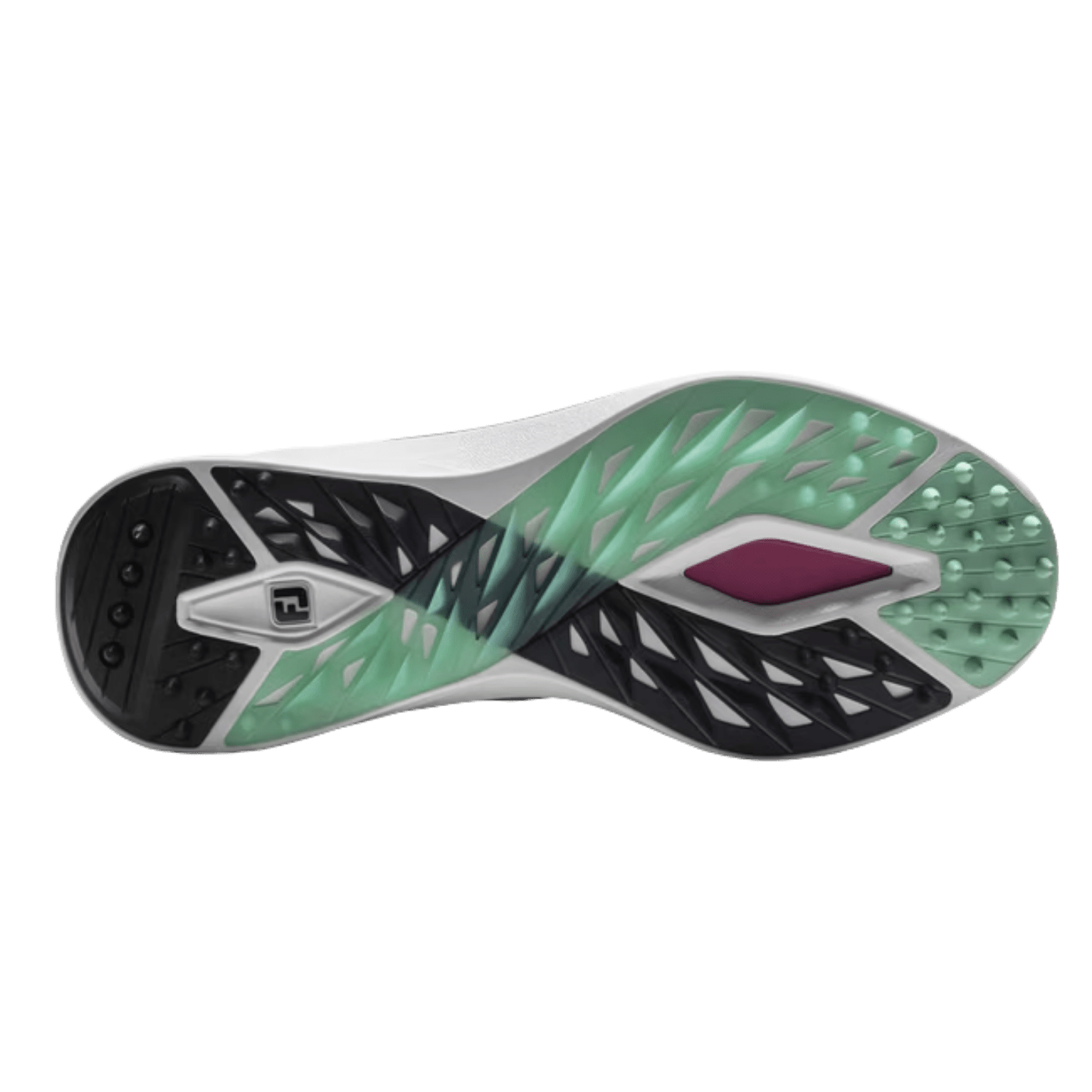 Chaussure | #color_Blanc-Noir-Turquoise