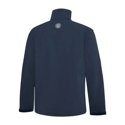 Coupe-vent de golf homme Galvin Green Arlo - vue de dos produit seul | #color_bleu-marine/blanc