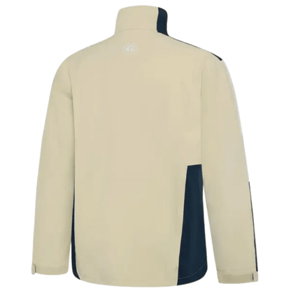 Coupe-vent de golf homme Galvin Green Arlo - vue de dos produit seul | #color_beige/bleu-marine/blanc