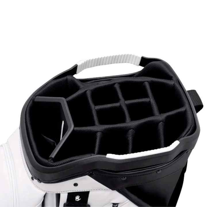 DLX WHITE DARK GREY BLUE - Golf Passion