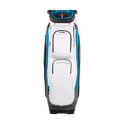DLX WHITE DARK GREY BLUE - Golf Passion