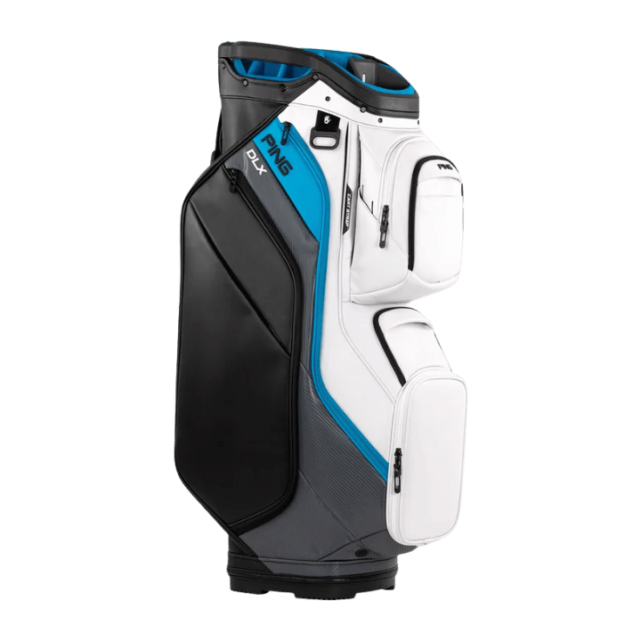 DLX WHITE DARK GREY BLUE - Golf Passion