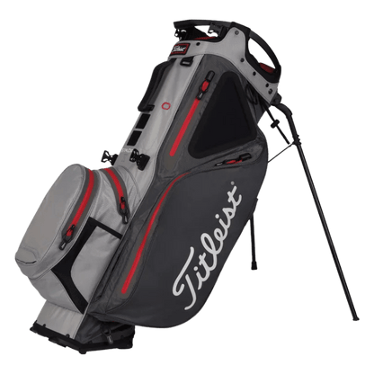 HYBRID 14 STADRY CHARCOAL GREY RED - Golf Passion