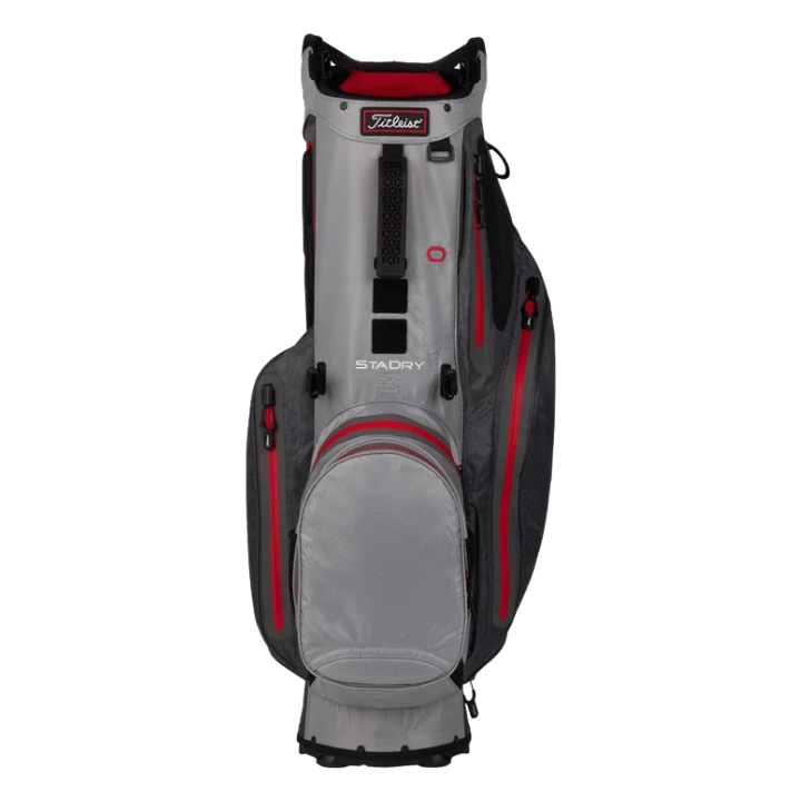 HYBRID 14 STADRY CHARCOAL GREY RED - Golf Passion