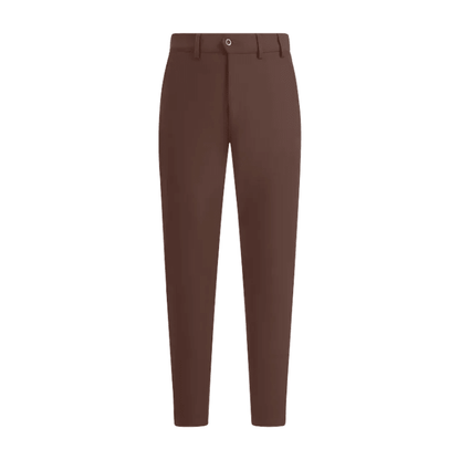 Pantalon de golf homme Chervo Setto - vue de face à plat | #color_marron