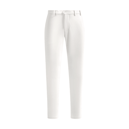 Pantalon de golf homme Chervo Setto - vue de face à plat | #color_blanc