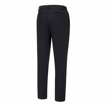Pantalon de golf homme PING Sensorwarm Winter Trouser II - vue de dos à plat | #color_noir