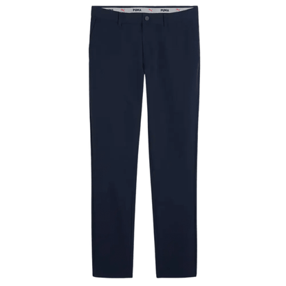 Pantalon de golf homme Puma 101 Winter - vue de face à plat | #color_marine