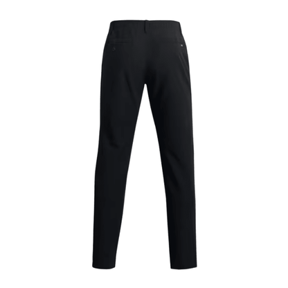 Pantalon de golf Under Armour Drive Cgi Tapered - vue de dos à plat | #color_noir/blanc