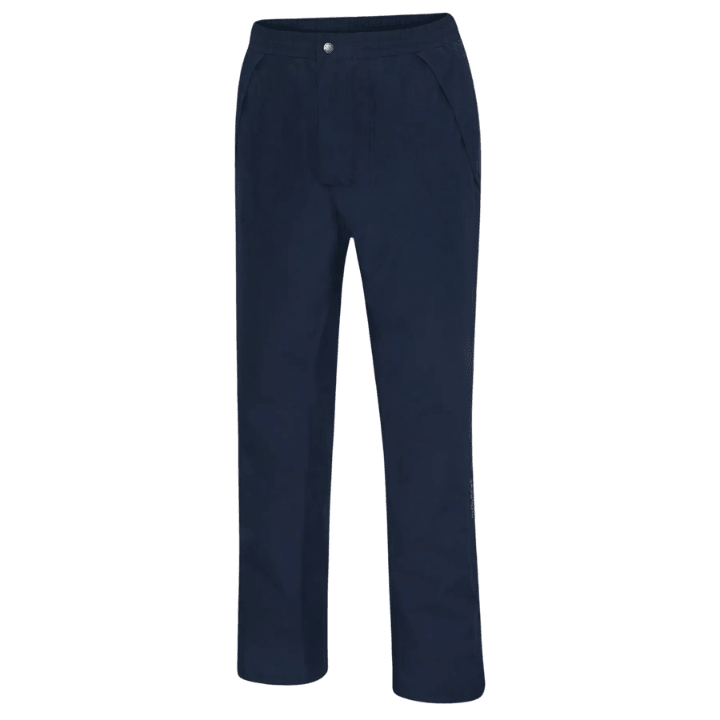 Pantalon de pluie de golf homme Galvin Green Aron - vue de face produit seul | #color_bleu-marine