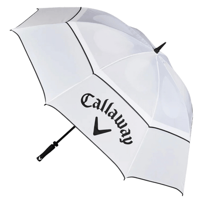 PARAPLUIE CALLAWAY - SHIELD 64 WHITE BLACK - Golf Passion