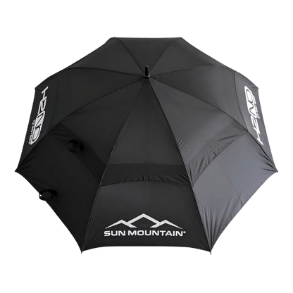 PARAPLUIE SUN MOUNTAIN - H2NO UV 50 VISION BLACK - Golf Passion