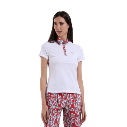 POLO CHERVO - AVARIZIA BLANC ROUGE - Golf Passion