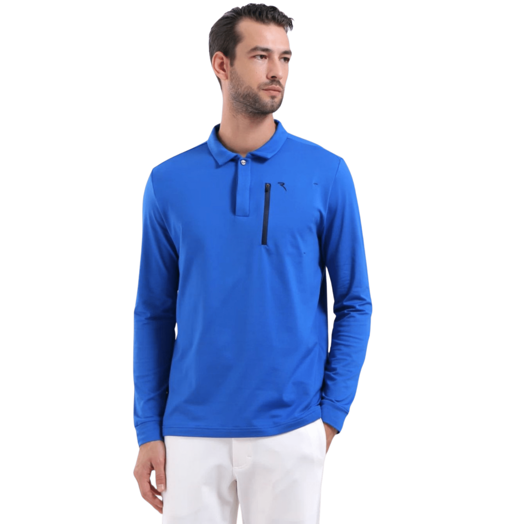 POLO CHERVO - AZTECO BLEU - Golf Passion