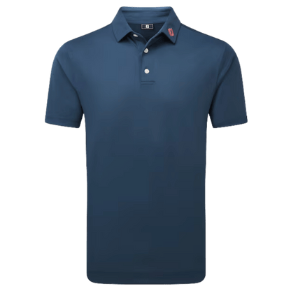 POLO FOOTJOY - STRETCH PIQUE SOLID DARK DENIM - Golf Passion