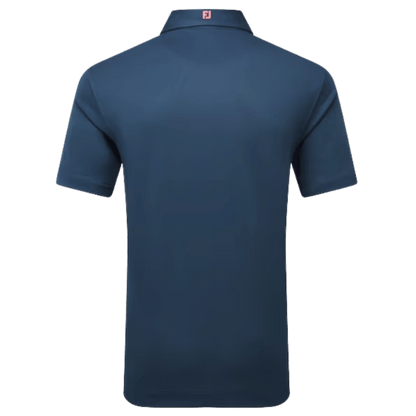 POLO FOOTJOY - STRETCH PIQUE SOLID DARK DENIM - Golf Passion