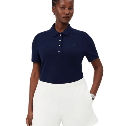 POLO LACOSTE - L.12.D SLIM FIT MARINE - Lacoste - Golf Passion